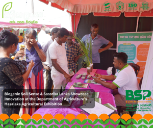 Biogenic Soil Sense & Sassrika Lanka Showcase Innovation at the Department of Agriculture’s Hasalaka Agricultural Exhibition