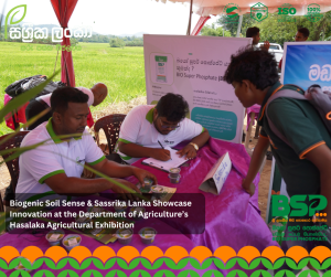Biogenic Soil Sense & Sassrika Lanka Showcase Innovation at the Department of Agriculture’s Hasalaka Agricultural Exhibition
