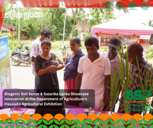 Biogenic Soil Sense & Sassrika Lanka Showcase Innovation at the Department of Agriculture’s Hasalaka Agricultural Exhibition