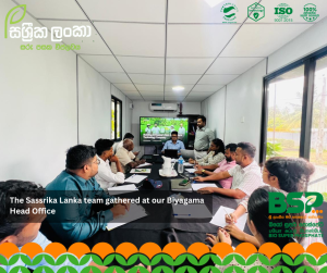 The Sassrika Lanka team gathered at our Biyagama Head Office on 3rd August 2026 for our Retail Officer Monthly Gathering