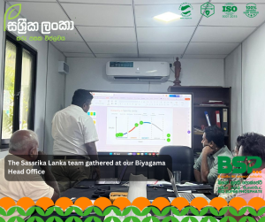 The Sassrika Lanka team gathered at our Biyagama Head Office on 3rd August 2026 for our Retail Officer Monthly Gathering